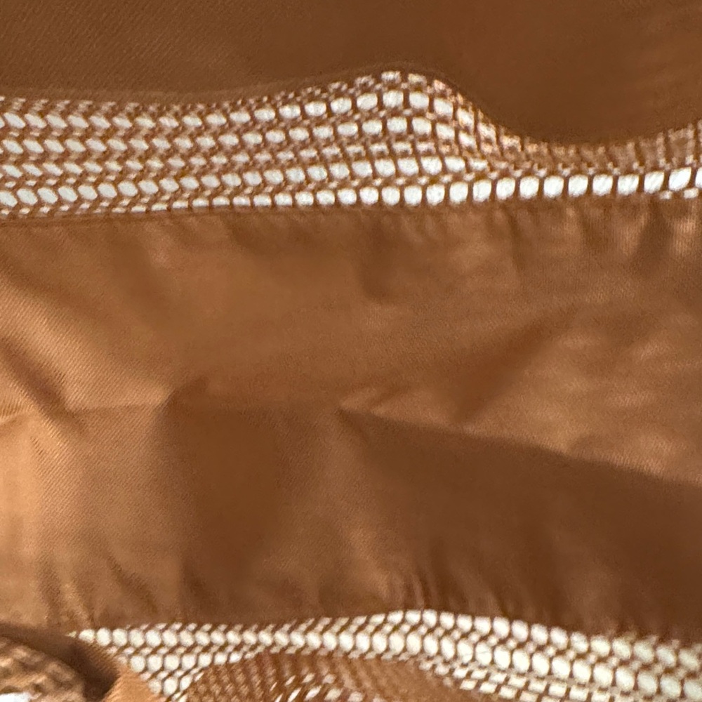 Brown and Green Bran NWOT Mesh Tote Bags - Picture 3 of 4